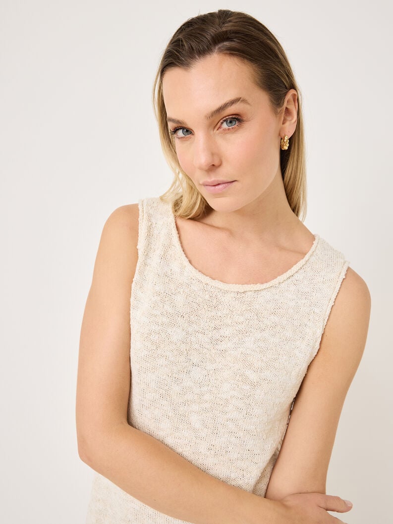 robe en tricot blanc taw0978-10027 acheter tamaris tricote en ligne